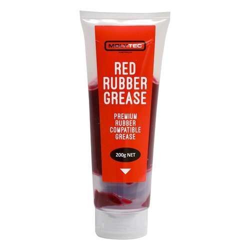 Red Rubber Grease 200g Tube Maintenance Products Australia